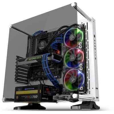 Thùng Máy Thermaltake Core P3 TG Snow (CA-1G4-00M6WN-05)