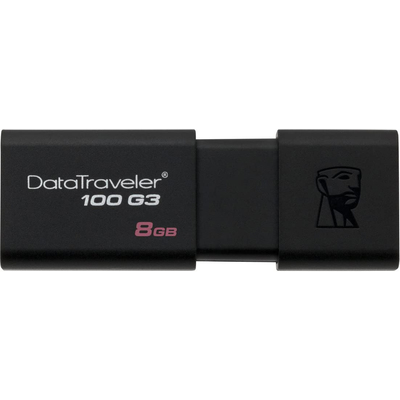 USB Máy Tính Kingston DataTraveler 100 G3 8GB USB 3.0 (DT100G3/8GB)