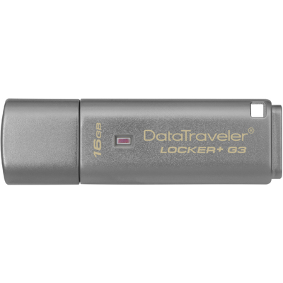 USB Máy Tính Kingston DataTraveler Locker+ G3 16GB USB 3.0 (DTLPG3/16GB)