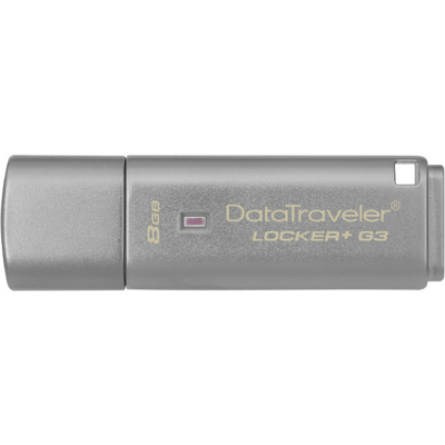 USB Máy Tính Kingston DataTraveler Locker+ G3 8GB USB 3.0 (DTLPG3/8GB)