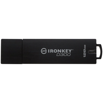 USB Máy Tính Kingston IronKey D300 128GB USB 3.1 Gen 1 (IKD300/128GB)