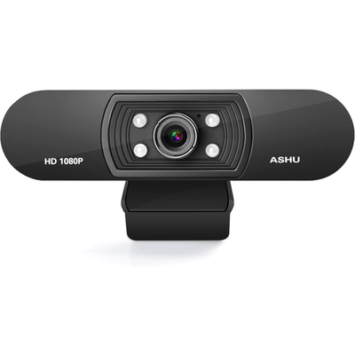 Webcam Ashu H800 Full HD 1080p