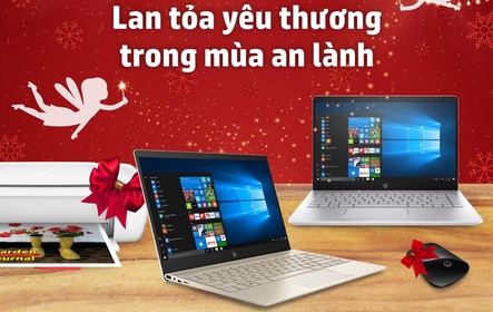 Lan Tỏa Yêu Thương Mùa An Lành - Khuyến Mãi Dành Cho Laptop HP